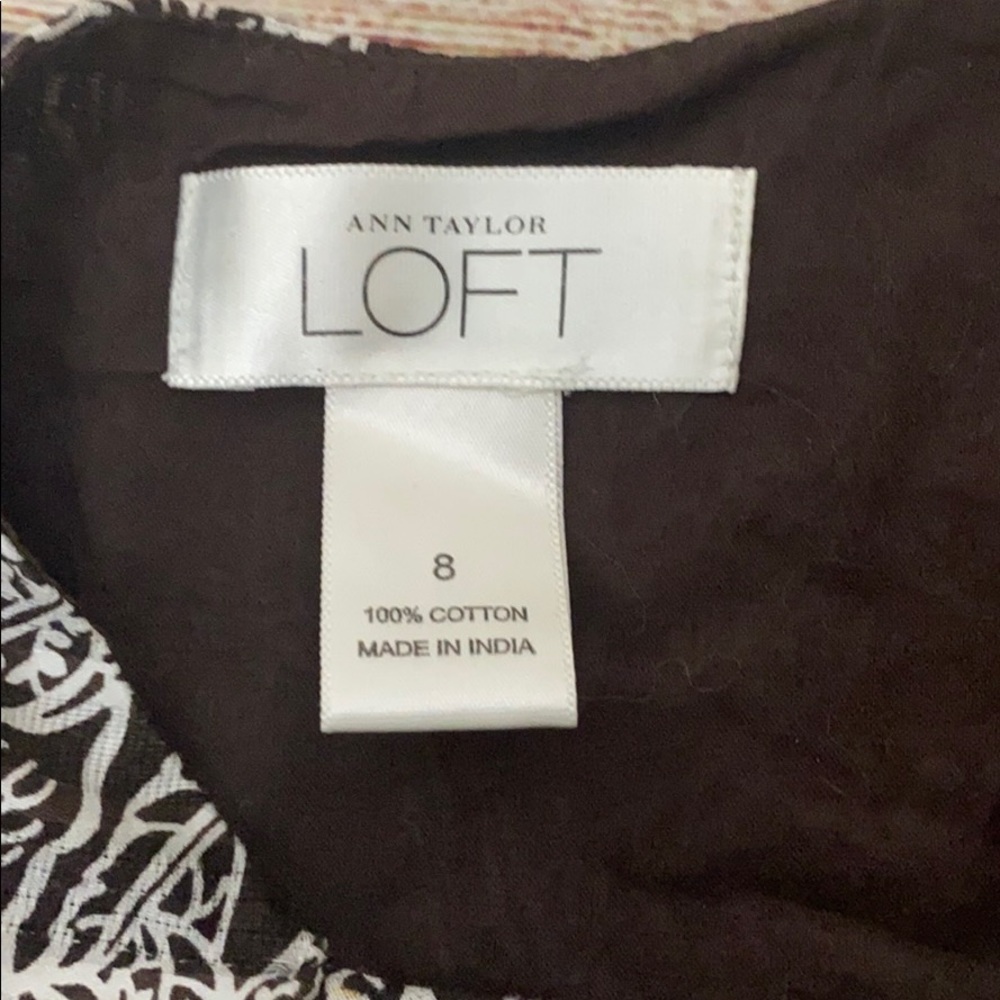 Ann Taylor Loft Bead Tank size 8 - Picture 8 of 8